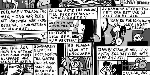 Omslagsbild till Hallå Försvarsmakten